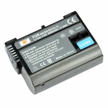 DSTE 2 BUC EN-EL15 en el15 Acumulator Camera Cu Incarcator USB pentru NIKON D7100 D7100 D800 D800E D600 D610 D810 D7200 V1 D7500 D850
