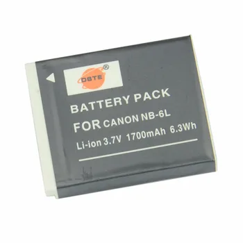 DSTE 2 BUC NB-6L NB6L Baterie pentru Canon PowerShot D10 S90 SD1200 SD1300 SD3500 SD770 SD980 ESTE IXY 25 ESTE SX710 HS Camera