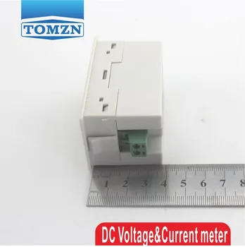 Dual display LCD DC Tensiune și curent metru voltmetru ampermetru gama DC 0-199.9 V 0-10A iluminare din spate Albastru DC 3~40 de Intrare