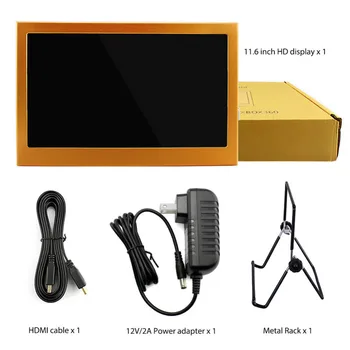 Elecrow 11.6 Inch LCD Ecran 1920x1080 HDMI PS3 PS4WiiU Xbox360 Monitor pentru Raspberry Pi 3 B 2B B+ Windows 7 8 10