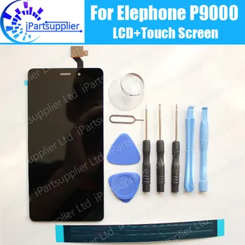 Elephone P9000 Display LCD+Touch Screen Original LCD Digitizer Panou de Sticlă de Înlocuire Pentru Elephone P9000 +instrumente+adeziv