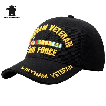 En-gros de Marina de Război din Vietnam Veteran de Baseball Capac de Înaltă Calitate, Broderie Reglabil Casual Șapcă de Baseball Pentru Bărbați Și Femei B4C6