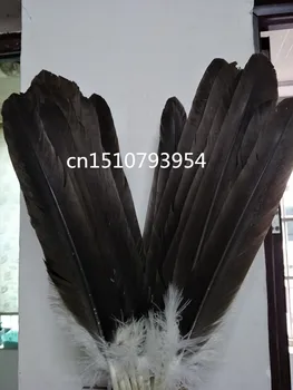 En-gros de înaltă calitate, 100buc sperie Naturale mari pene de vultur 40-50cm/16-20inch Decorative diy accesorii Bijuterii
