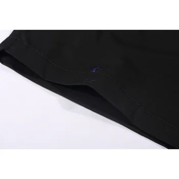 Enjeolon 2018 Vara Noi pantaloni Scurți Casual Barbati din Bumbac Sim imprimare 2 Culori Disponibile Genunchi lungime Înaltă Calitate K1039