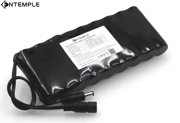 ENTEMPLE 12 v 9.8 Ah 9800mAh 18650 Baterie Reîncărcabilă de 12V Bord de Protecție CCTV Monitor baterie
