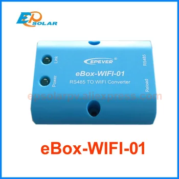 EPsolar ET6415BND + ebox-WIFI-01 60A Solar mppt controler de încărcare 12v 24v 36v 48v cu comunicarea funcția WIFI