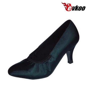 Evkoodance Confortabil Femeie Pantofi de Dans Realizate De Satin Material Modern dansurile de Bal Pantofi Toc 7cm Evkoo-038