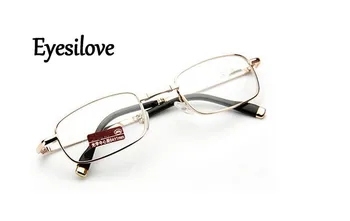 Eyesilove mini unisex metalic pliabil ochelari Lentile de Cristal Pliere Ochelari de Citit Prezbiopie ochelari de +1.0 +4.0
