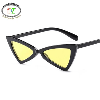 F. J4Z Cald Rece Neobișnuit Clasic de Brand Designer de Calitate Excelentă Triunghi Unisex ochelari de Soare 9 Culoare Lentile UV400 Protecție
