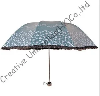 Femei vara umbrelă de soare,protecție solară,UPF>50+,printesa umbrelă de soare,8 coaste,înveliș negru,buzunar umbrelă de soare,UV protejează,arcuite siret
