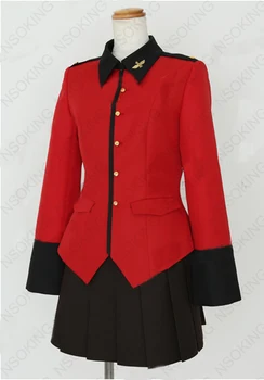 Fete Anime și Panzer Darjeeling uniformă Cosplay Costum adaptate