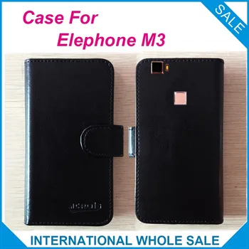 Fierbinte! 2016 Elephone M3 Caz,6 Culori De Înaltă Calitate, Exclusiv Din Piele De Caz Pentru Elephone M3 Capacul De Urmărire Telefon