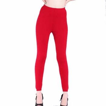 Fierbinte de Vânzare 2018 Nou stil Termo Cașmir Jambiere Slab de Lenjerie de corp Femei Dublu straturi de Lână Cald Pantaloni Slim Transport Gratuit