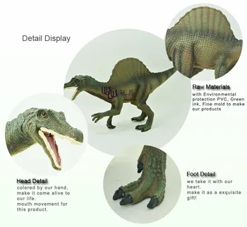 Fierbinte jucării figura Spinosaurus mare model de Simulare dinozaur Jurassic jucării de acțiune figura Cadou jucarii pentru copii
