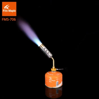 Foc de Arțar Superputere Torță Flacără Pistol de Sudură Gătit Butan gaz-Arzator Bricheta Încălzire Sudare cu gaz arzător flacără 159g FMS-706