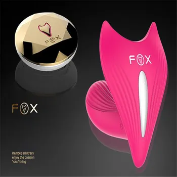 FOX Fermitate vagin vibrator Rabbit jucarii Sexuale pentru femei baghetă Magică Vibratoare pentru femei jucării Erotice Vibrador Anal plug Sextoy