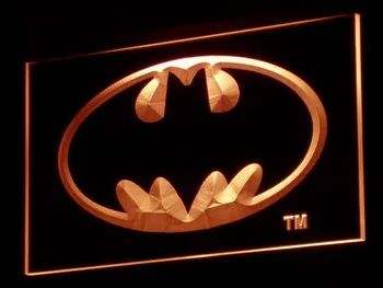 G001-Erou Batman Peștera LED Neon Culorile 20+ 5 Dimensiuni trimis în 24 de ore