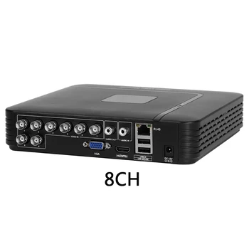GADINAN AHD 4MP DVR 4CH 8CH Opțional H. 264+ Mini-Hibrid 5 In 1 XVI CCTV DVR NVR XMEye 3G WIFI VGA HDMI Pentru AHD 3MP Camera de 4MP