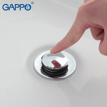 GAPPO Canalizare scurgere chiuveta baie Cu orificiu de preaplin dop chiuveta deșeurilor Pop-Up Vanitate Deșeuri Vas bazinul de scurgere