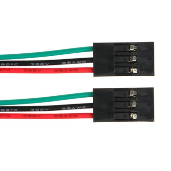 Geeetech 20buc 30cm Cablu Dupont 2pin/3pin F-F/F-M Fuzibil pentru Electronica Proiecte