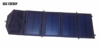 GGX ENERGIE Impermeabil 7.2 W 5V Pliere Portabil Mono Panou Solar Încărcător de Ieșire USB Controller Pack pentru Telefoanele iPhone, PSP MP4