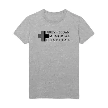 Grey Sloan Memorial Hospital T shirt T-shirt, Meredith Grey - Derek Shepherd lui Grey Tricou - Show TV topuri
