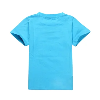 Haine pentru copii T-shirt din bumbac cu mânecă scurtă de vară pentru copii 2-10 ani băiat de desene animate de imprimare de moda 2017 cârpă de vară