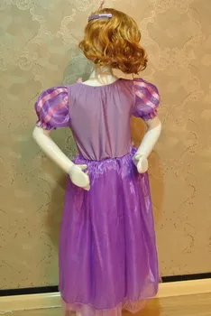 Halloween Deluxe Fete Rapunzel Încurcat Rochie De Până Printesa Costum Petrecere