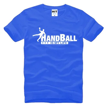 Handbalul E Viata Mea Creatie Barbati Mens T Shirt T-shirt 2016 Nou Maneci Scurte O de Gât Tricou Casual Tricou Camisetas Masculina