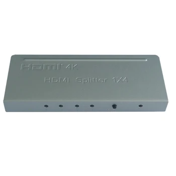 HD 1080p 4 port HDMI Splitter 1X4 cu adaptor HDMI 1.4 audio video comuta Amplificator convertor adaptor suport 3D 4K*2K