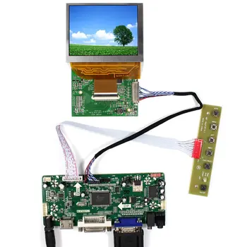 HDMI DVI VGA Audio LCD Controler de Bord+LVDS Tcon Bord+3.5