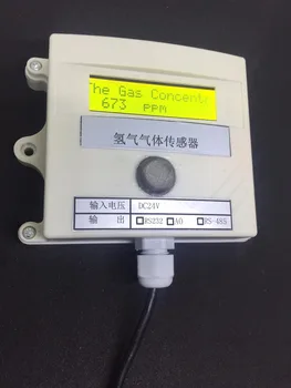 Hidrogen Concentrației de gaz senzor transmițător H2 senzor de gaz test online 485 232 0-5v de comutare valoare de 4-20MA plc modbu 0-1000ppm