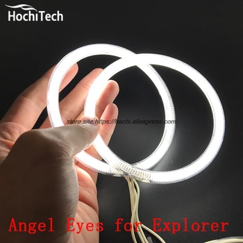 HochiTech ALB CCFL 6000K Faruri Halo Inger Demon Eyes Kit angel eyes lumina pentru Ford Explorer 2011 2012 2013