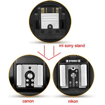 Hot Shoe Adapter Converter Pentru Sony A7 A7S A7SII A7R A7RII A7II NEX6 RX1 RX1R RX10 A6000 Pentru Pentru Pentru Canon Speedlite Pentru Nikon
