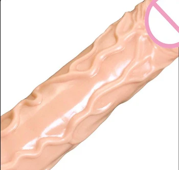 HOWOSEX Brand 35*5cm Mare Realistic Dildo cu ventuza Super Moale, Flexibil Lung Dildo-uri Imense Grosime a Penisului Pentru Femei si gay