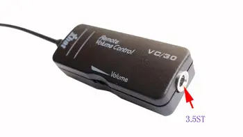 IChat VC30 Negru Căști sau Căști de Control al Volumului Accesoriu nou set de Căști Controler de Volum VS KOSS VC20 Audio e video portatile