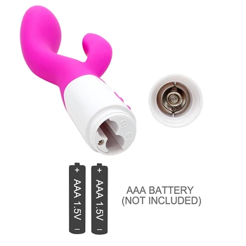 IKOKY Dildo Vibrator Dual Vibration G Spot Masaj Clitoris Stimula Vibratoare pentru Femei Adulte Jucarii Sexuale pentru Femeile de 30 de Viteza AV Stick