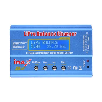 Imax 80wB6 RC Lipo NiMh Baterie Digital profesional Echilibru Încărcător cu Mufă sau Tamiya Conector linie lipro încărcător de echilibru