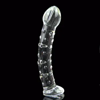 Imens de Sticlă, dop de fund margele Grand anal tub penis artificial jucarii sexuale pentru femei Bud capul LOCULUI G jet de Cristal GAY anal prostata stimulator