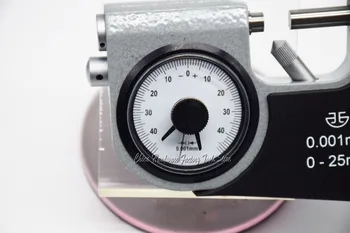 In afara de maneta indicator micrometru 0-25mm/0.001 snap micrometru dail micrometri grosime de înaltă calitate micrometri