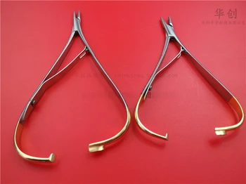 Instrumente dentare în cavitatea orală Sârmă clește Medicale din oțel inoxidabil mâner de aur ac titularul ac clește empiecement forceps