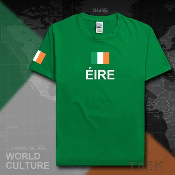 Irlanda Irlanda mens t shirt moda 2017 tricouri națiune echipa de bumbac t-shirt săli de fitness îmbrăcăminte teuri țară steag Irlandez