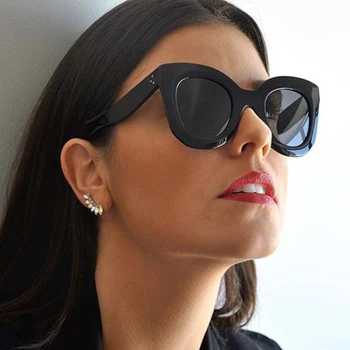 JackJad 2017 Nouă Tendință De Moda Pentru Femei Vintage Fluture Stil De Ochelari De Soare De Trei Puncte Gradient De Ochelari De Soare Oculos De Sol Feminino