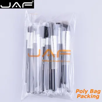 JAF Vegan 24 Buc Pensule Profesionale Machiaj Foarte Moale Sintetic Taklon de Păr Cadou Potrivit Cutie de Metal Ambalare J24SSY-B