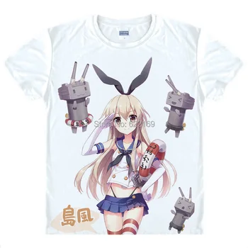 Japoneze Kanta! Colecție anime t-shirt anime Flota fete din bumbac tricou Cosplay, Costume de crăciun anime îmbrăcăminte