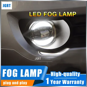 JGRT Pentru Ford proiectoare ceata+LED DRL+turnsignal lumini de Styling Auto LED Lumini de Zi cu LED-uri lămpi de ceață