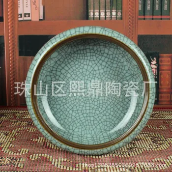Jingdezhen Ceramică artizanat antic en-gros de deschidere bucată de spălare de ceai pen spălare scrumieră Decor Acasă