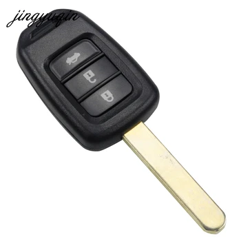 Jingyuqin 10buc/lot Cheie Auto Shell 3 Buton pentru Honda Civic City se Potrivesc HR-V XR-V Auto de la Distanță Fob Caz