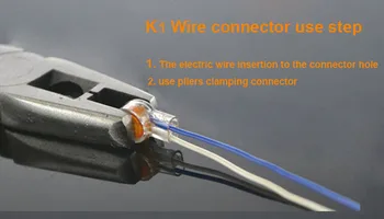 K1 K2 K3 Sertizare Terminale Sindax Cablu De Legătură Quick-Fit Despicare Cap De Rețea Comune Conector Pentru Cablu Telefonic