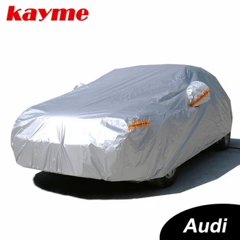 Kayme rezistent la apa complet huse auto soare, praf, Ploaie masini de protecție capac auto suv de protecție pentru audi a4 b6 b7 b8 a3 a6 c5 c6 q5 q7